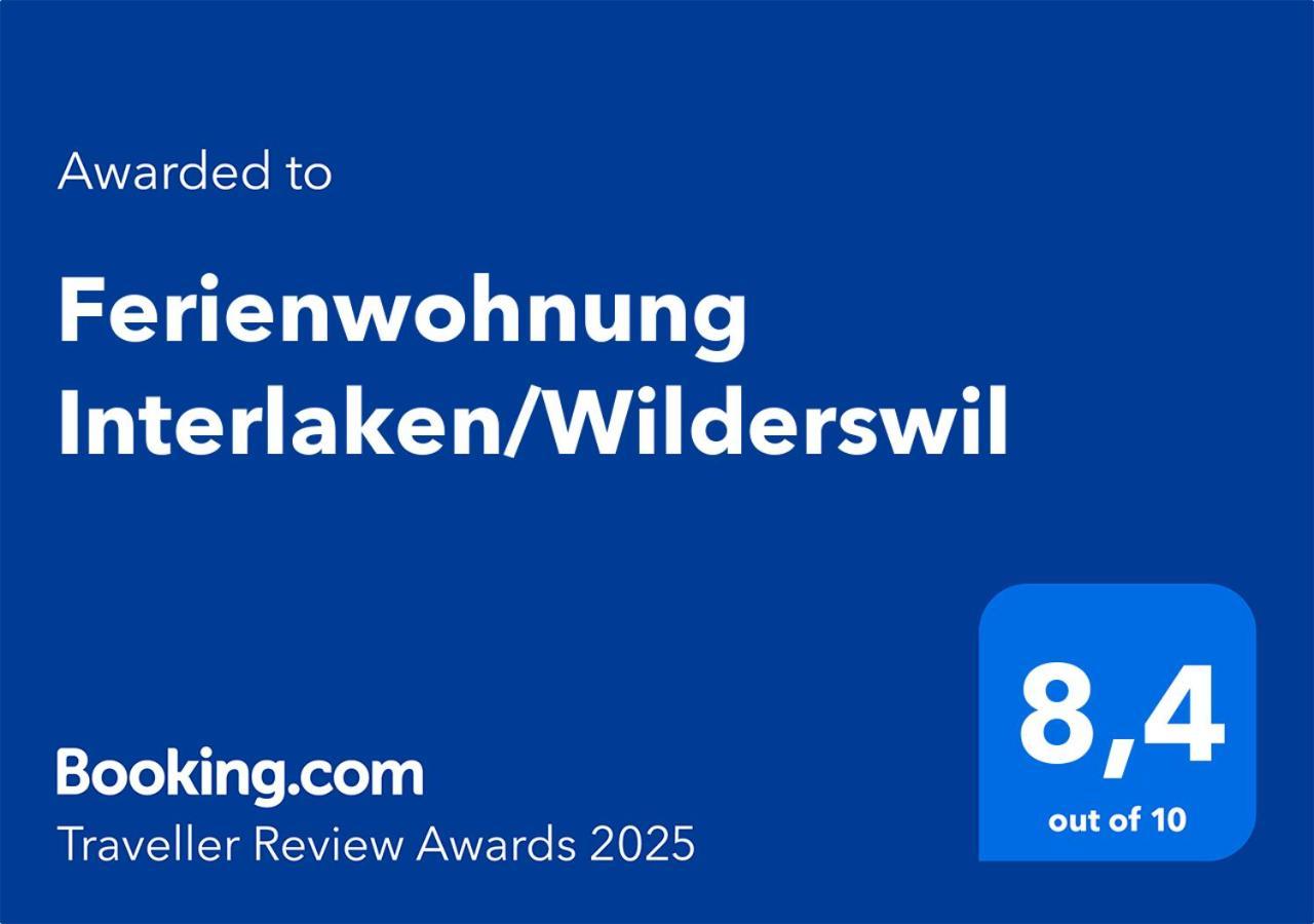 Ferienwohnung Interlaken/Вильдерсвиль Экстерьер фото